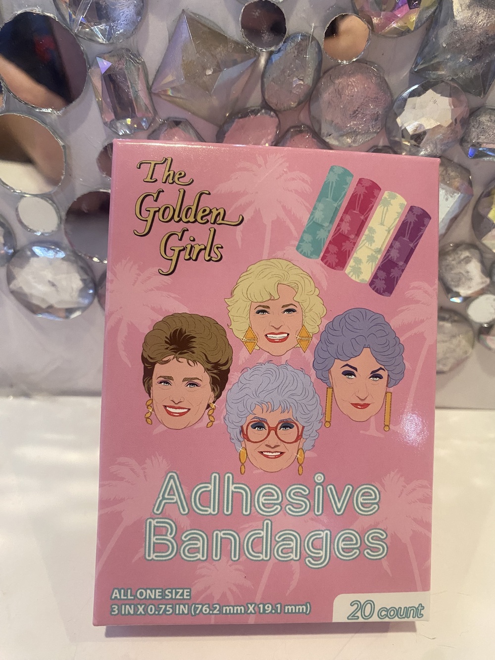 Golden Girls Adhesive Bandages 20 Count Licensed TV Collectible